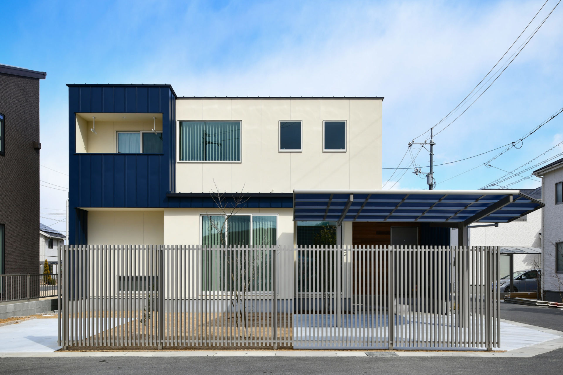 外観コーディネート 外構編 優先順位とデザインのバランスを解説 岡山で注文住宅のかっこいいデザイン 設計施工なら建房